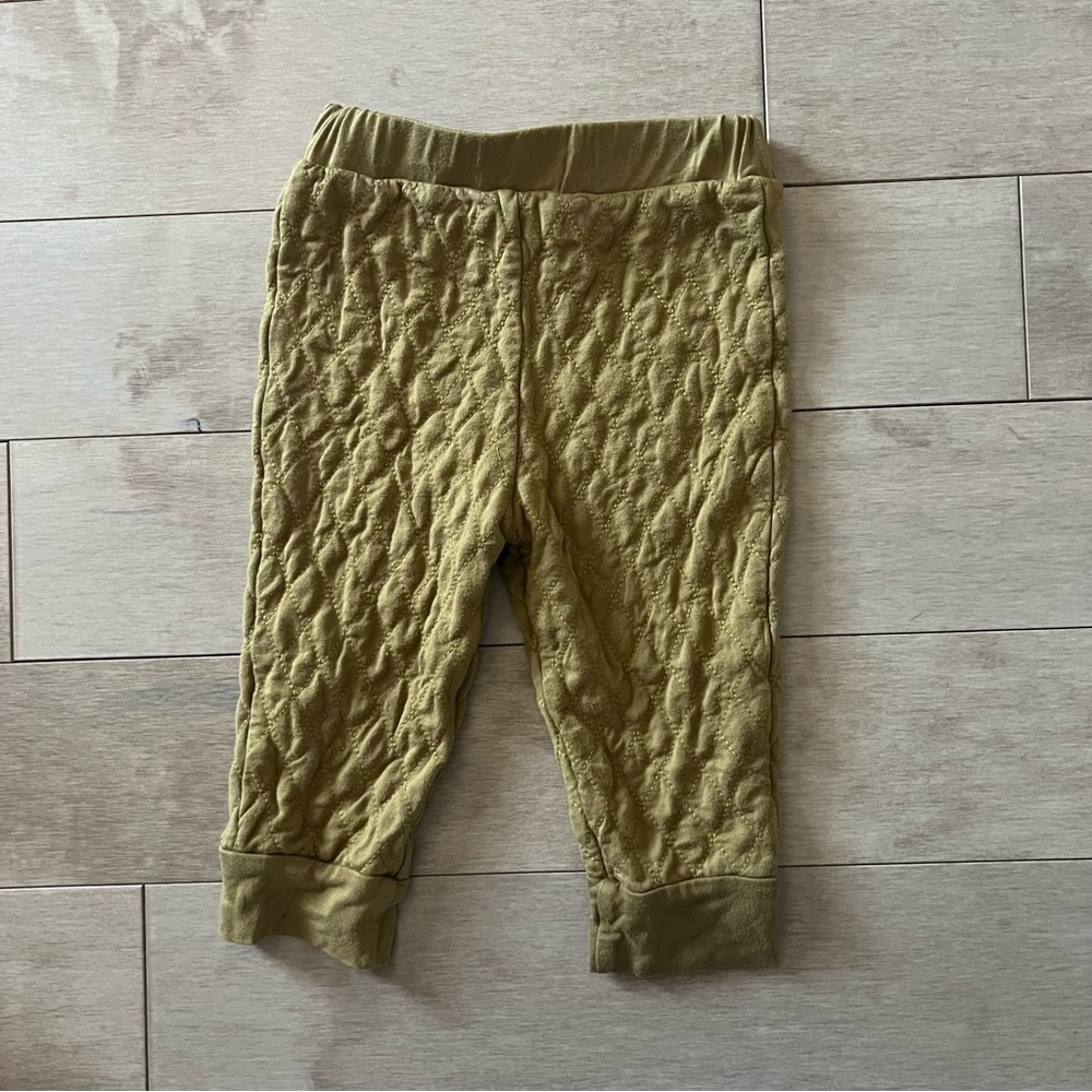 Kate Quinn Toddler Kids Quilted Jogger Sweatpants